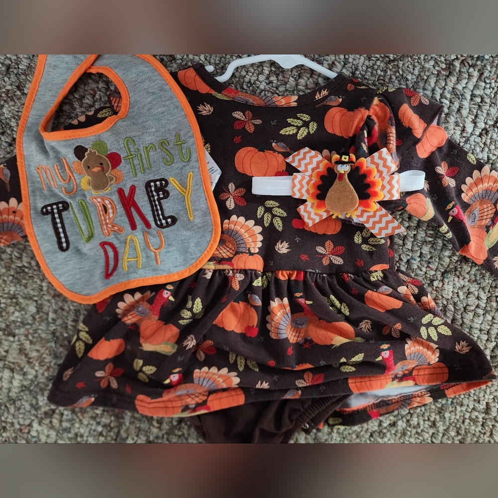 Baby girls Thanksgiving Dress